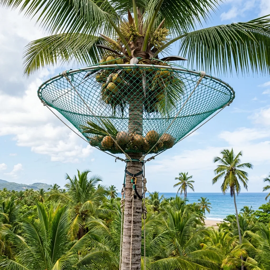 Coconut Tree Safety Nets