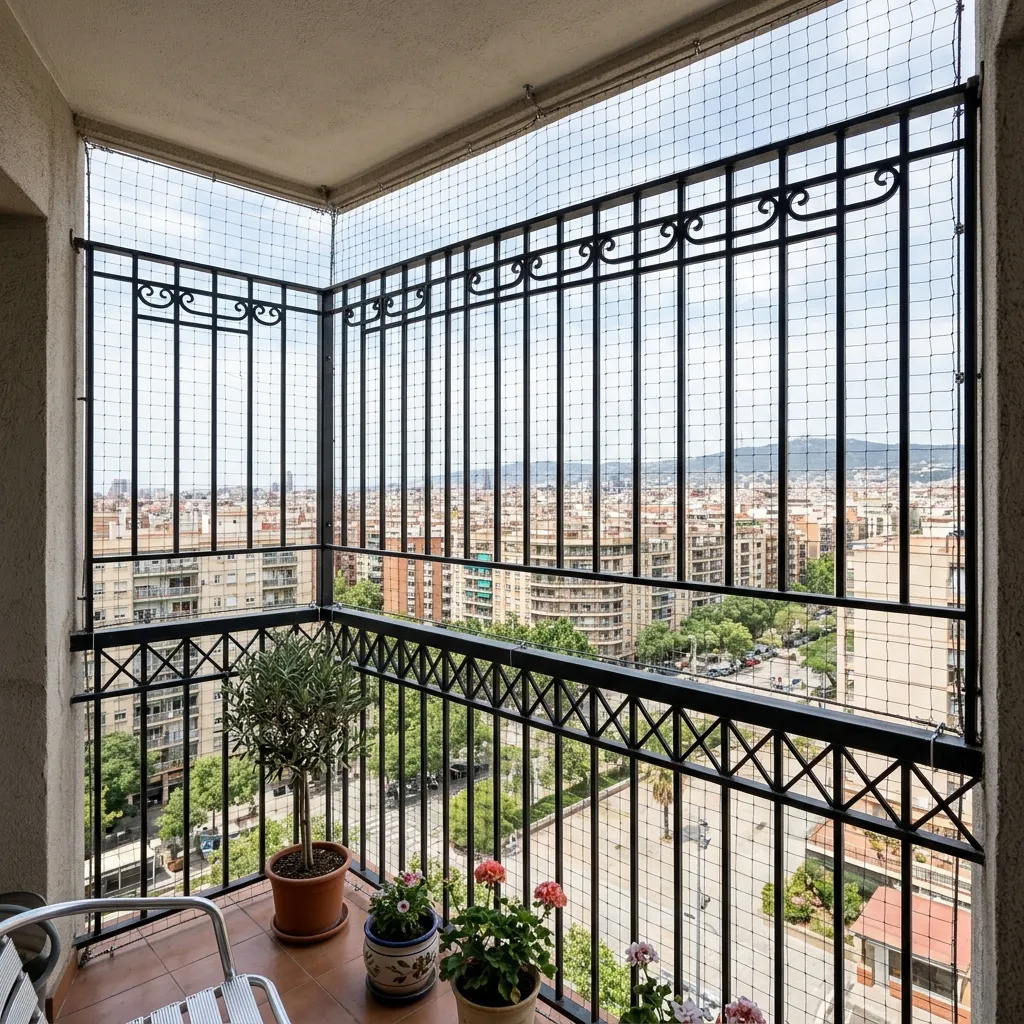 Grill Balcony Safety Nets