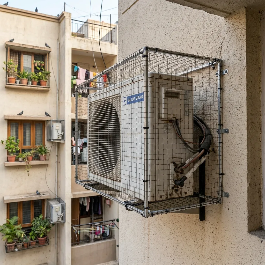 Pigeon Nets for AC Outdoor